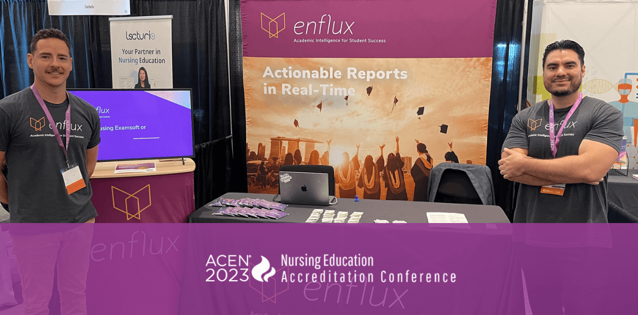 Enflux Attends ACEN 2023 Conference Advancing Nursing Programs Accreditation Solutions