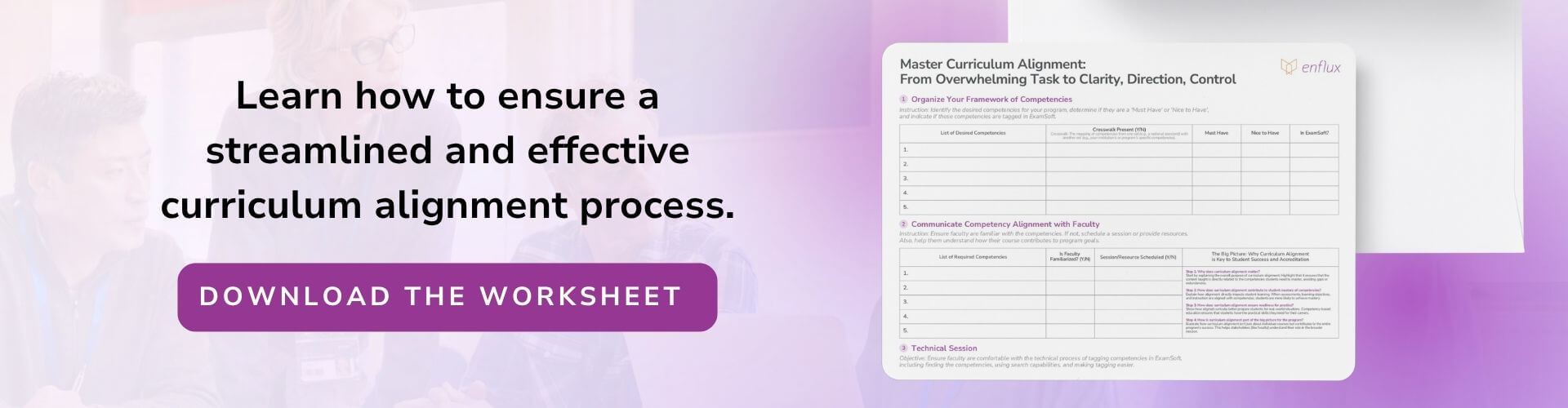 Competency Mapping Worksheet for Curriculum Development